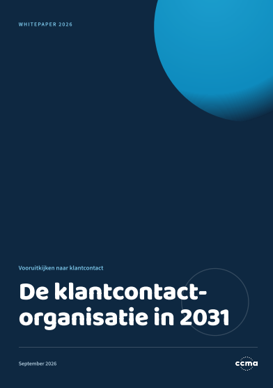 Klantcontactorganisatie 2031 - Whitepaper 2026